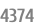 4374